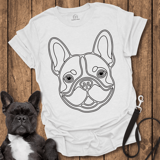 The Iconic Frenchie Snout - Dog Shirt - PawfectPlace