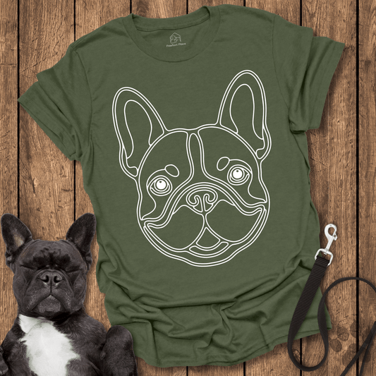 The Iconic Frenchie Snout - Dog Shirt - PawfectPlace