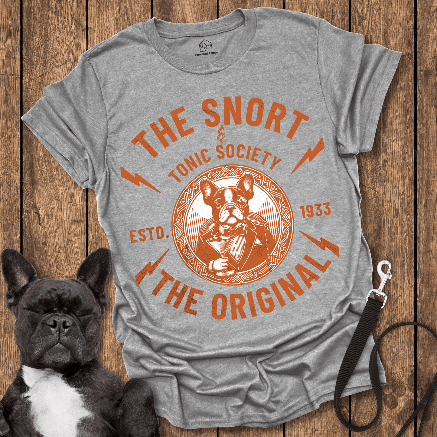 The Snort And Tonic - Dog Shirt - PawfectPlace