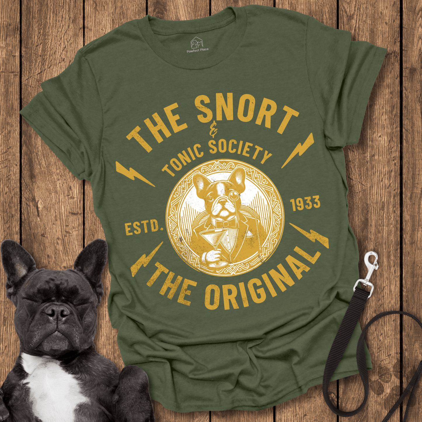 The Snort And Tonic - Dog Shirt - PawfectPlace
