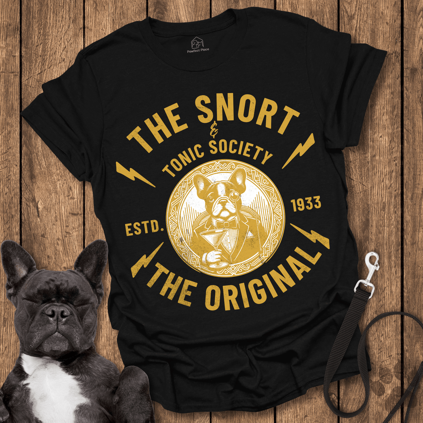 The Snort And Tonic - Dog Shirt - PawfectPlace