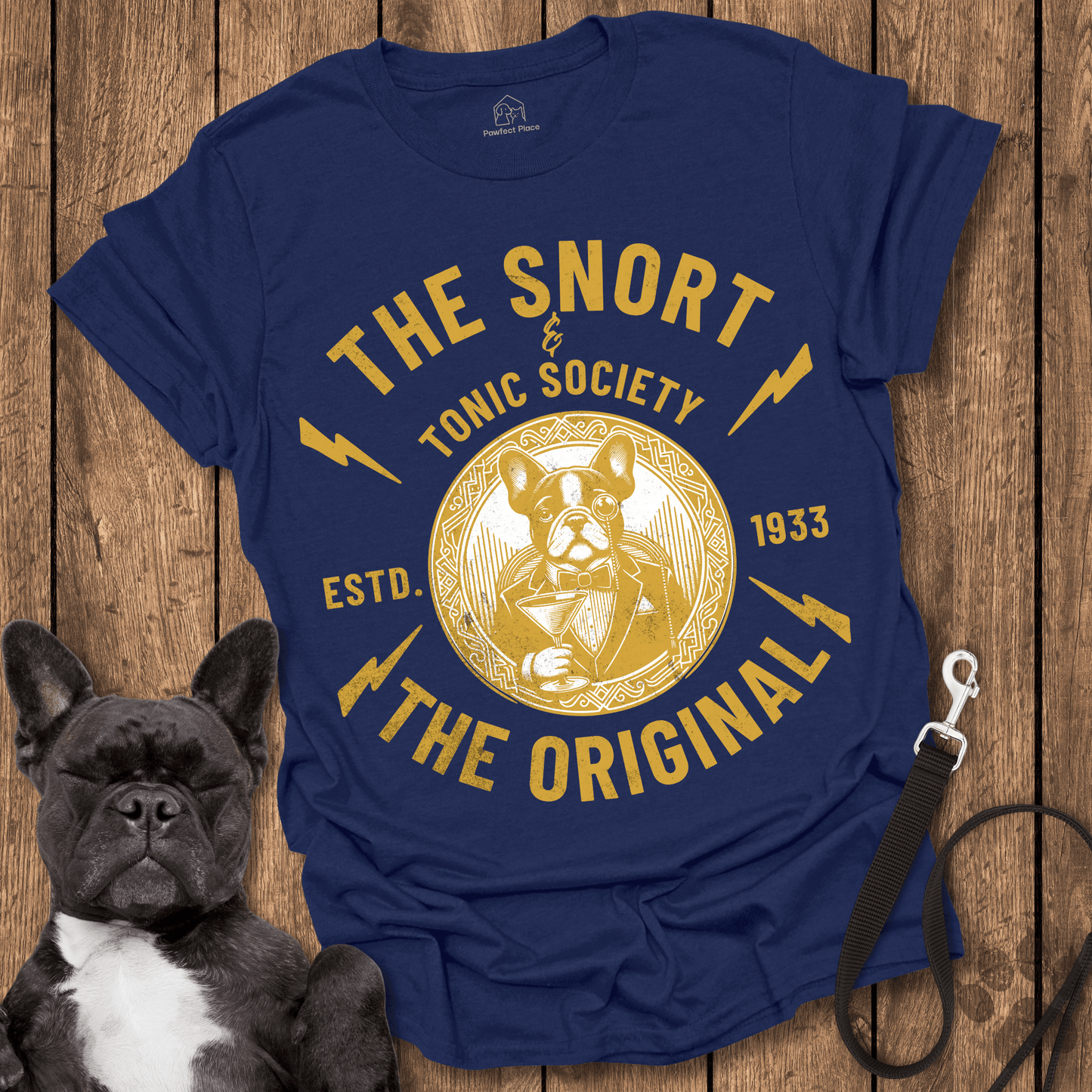 The Snort And Tonic - Dog Shirt - PawfectPlace