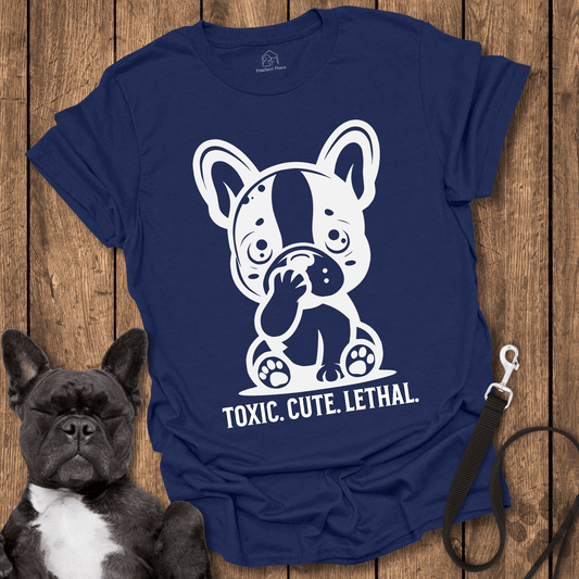 Toxic. Cute. Lethal - Dog Shirt - PawfectPlace